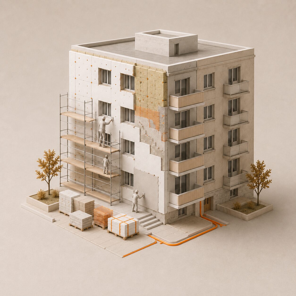 Rehabilitación de edificio financiada con Prodinamia